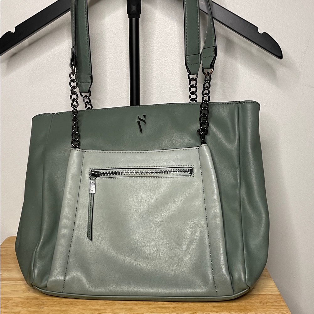 Simply Vera Vera Wang Sage Green Shoulder Bag